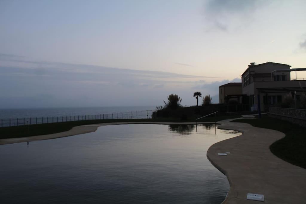 Appartamento Romantico Con Piscina Cervo Exterior foto