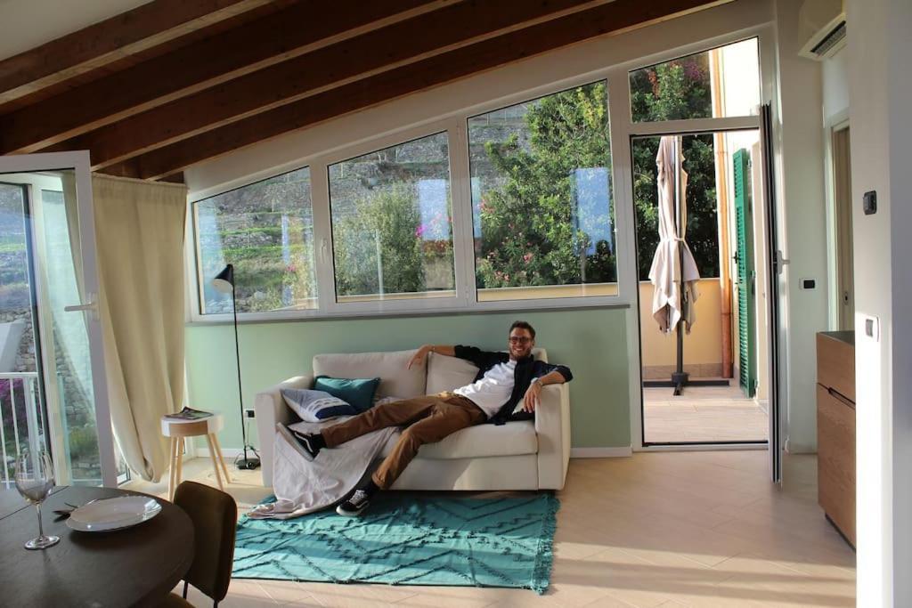Appartamento Romantico Con Piscina Cervo Exterior foto